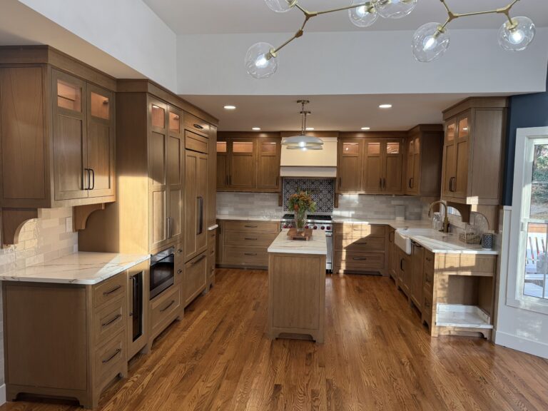 A Farmhouse-Craftsman Kitchen Built for Chefs in Fletcher NC
